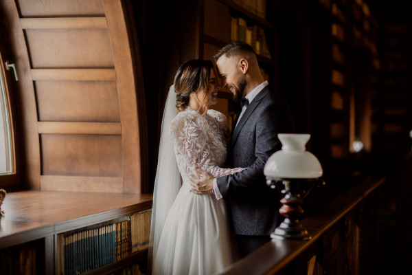 Wedding photo of Dominika and Lukáš